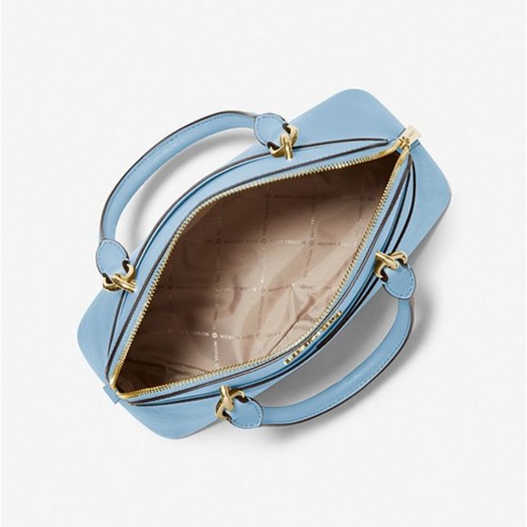 MICHAEL Michael Kors - Jet Set Travel Medium Saffiano Leather Dome Satchel - Picture 2 of 3